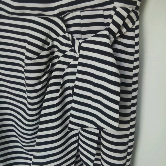 Size 16, Worthington dress, black & white stripped - Picture 4 of 11